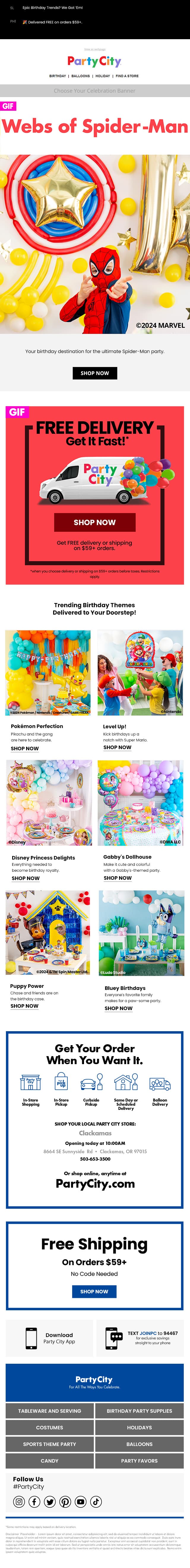 What's New for Birthday