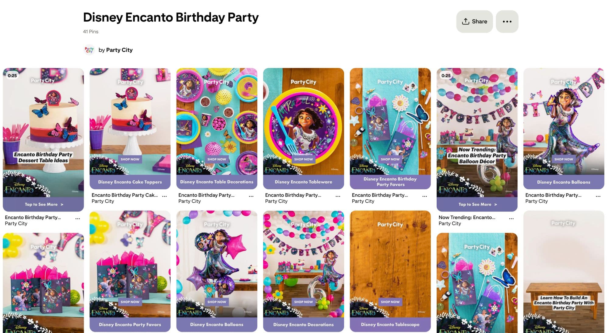 Disney Encanto Birthday Party